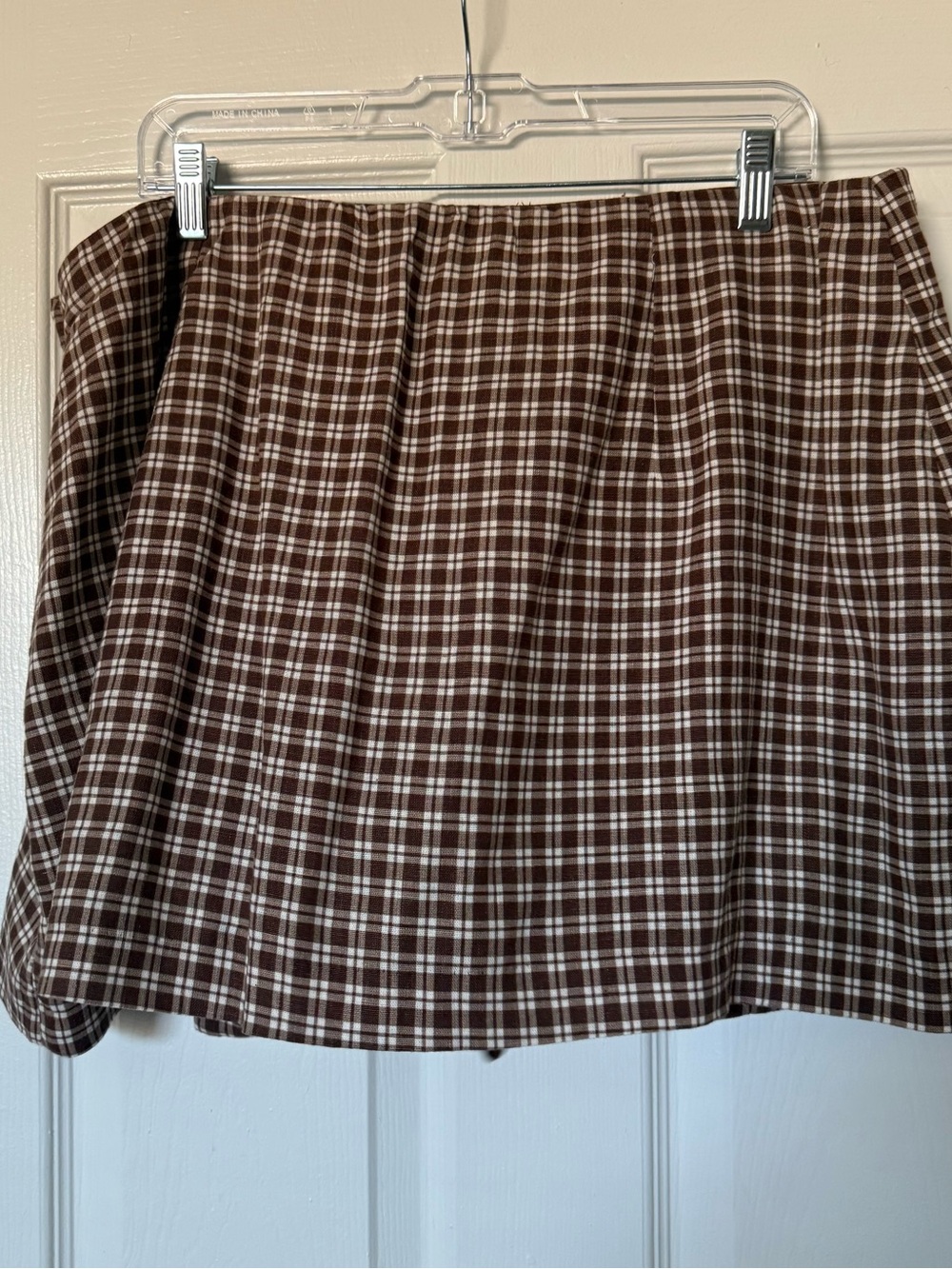 Abercrombie & Fitch Plaid Skort - Picture 4 of 5